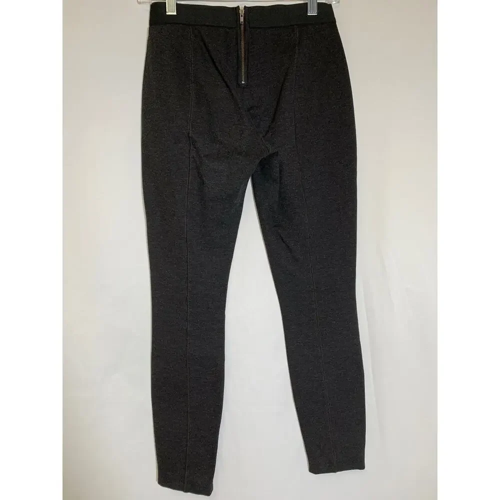 J. Crew Charcoal Gray Leggings Sz 2 Regular